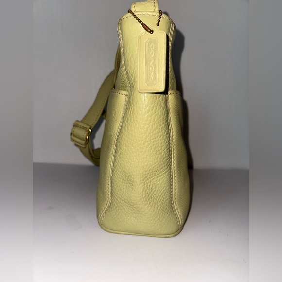Vintage Coach Sonoma Leather Shoulder/Crossbody Bag Pistachio Green - Picture 3 of 12